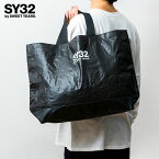 SY32 by SWEET YEARS マイケルリンネル コラボ ターポリン ショッピングバッグ 16L エコバック 正規取扱い メンズ レディース ブランド TARPAULIN SHOPPING BAG