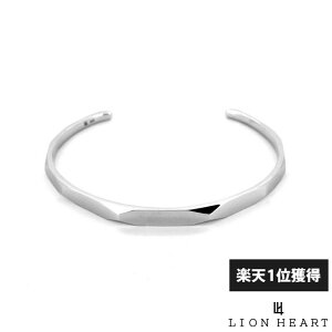 【最大2000円OFF＆P10倍！MAX43倍】 ライオンハート クランバングル ライト シルバー925 メンズ ブランド LION HEART