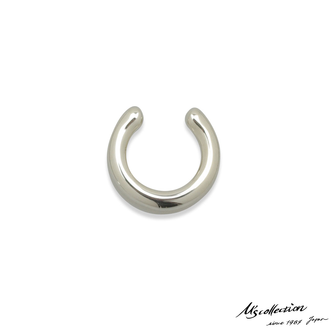 Rakuten - もうすぐ終了！クーポンで10％OFF 20日23時59分まで エムズコレクション ファイン ラウンド イヤーカフ S シルバー925 メンズ ブランド