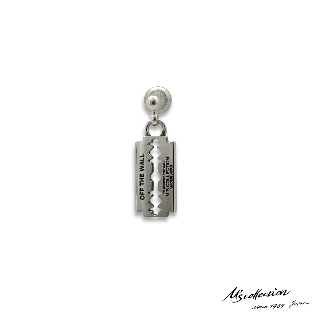 Rakuten - エムズコレクション オフ ザ ウォール レイザー ピアス シルバー925 片耳用 1点売り メンズ ブランド