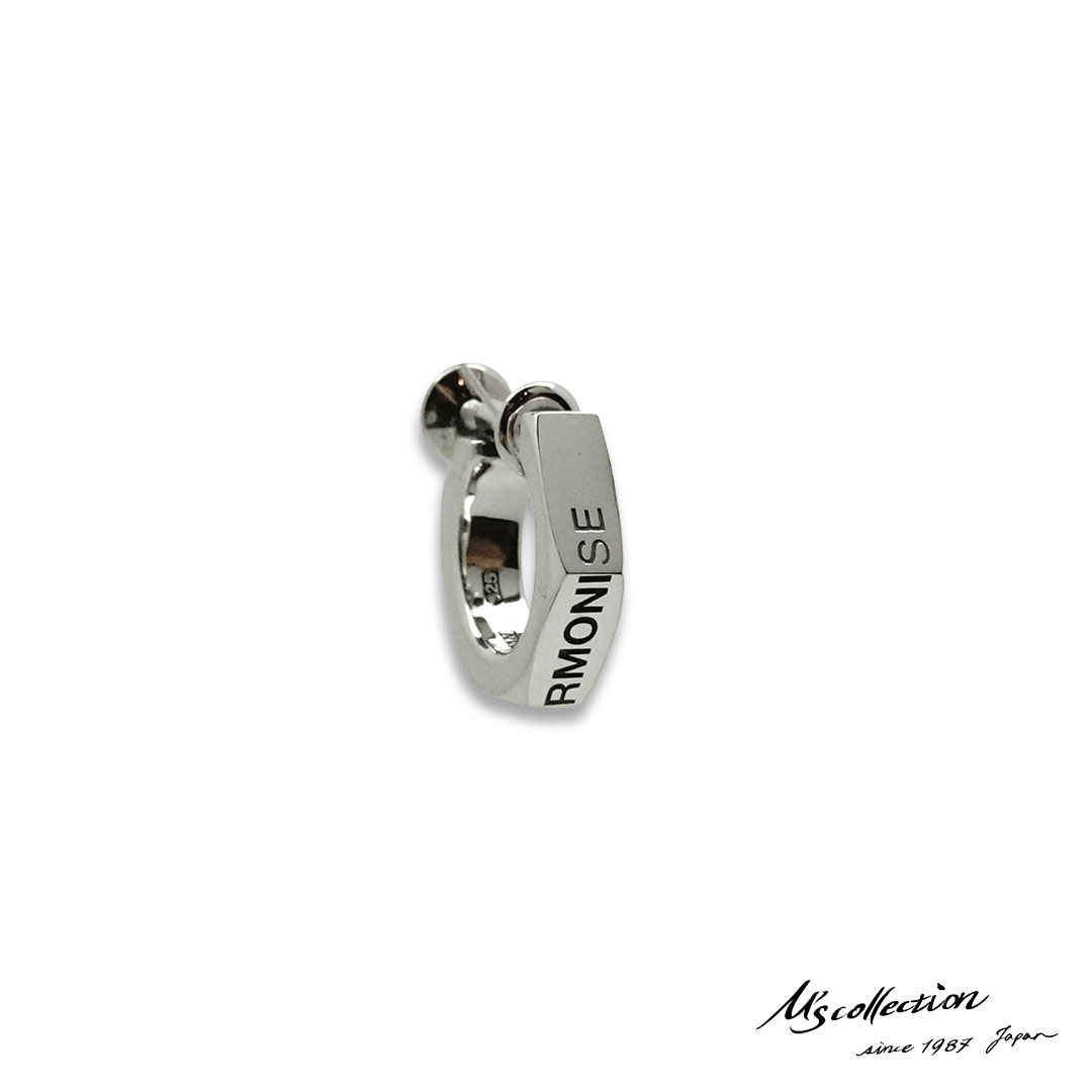 樂天商城 - クーポンで10％OFF！27日9時59分まで エムズコレクション ハーモナイズ ナット イヤリング ピアス シルバー925 片耳用 1点売り メンズ ブランド