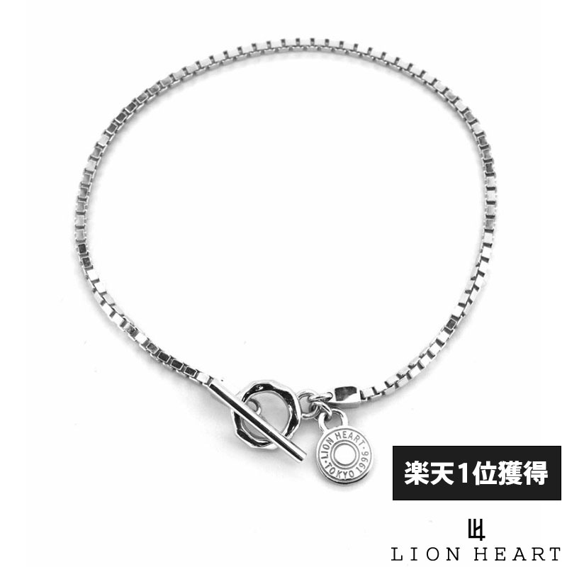 LION HEART ブレスレット  メンズ ライオンハート リファインドホリデイ チェーン ブレスレット シルバー925 ベネチアンチェーン メンズ ブランド LION HEART