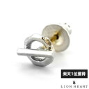 ライオンハート リファインドホリデイ スタッズ ピアス シルバー925 片耳用 1点売り メンズ ブランド LION HEART