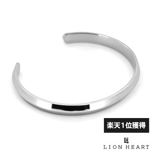 【GWフェア 10％OFF】 ライオンハート ケンワン バングル サージカルステンレス シルバー メンズ ブランド LION HEART