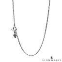 ライオンハート ウォーターフロウ チェーン だけ のみ ネックレス シルバー925 メンズ ブランド チェーンネックレス 喜平チェーン 喜平 LION HEAR...