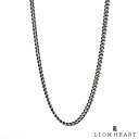 ライオンハート EXラージ シルバー チェーンネックレス 丸喜平 シルバー925 いぶし仕上げ 50cm チェーン ネックレス 喜平チェーン メンズ ブランド