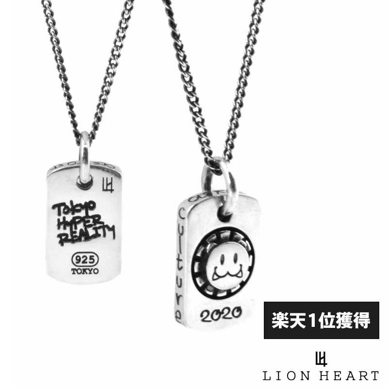 ライオンハート ライオンハート レオ シャープ ドッグタグ ネックレス シルバー925 メンズ ブランド LEO LION HEART