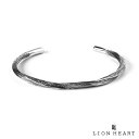 ライオンハート ハワイアン ツイスト バングル サージカルステンレス316L シルバー 金属アレルギー対応 メンズ ブランド LION HEART