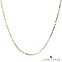 ライオンハート キヘイ チェーンネックレス 喜平 K10ゴールド メンズ ブランド LION HEART