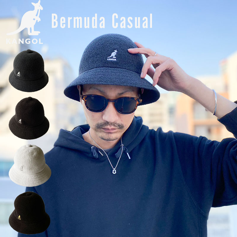 カンゴール KANGOL Bermuda Casual バミューダ カジュアル バケットハット ベルハット 正規取扱い メンズ レディース ブランド ハット