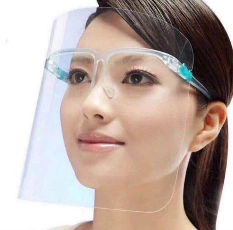 フェイスシールド 替用シールド 200枚セット （メガネフレーム別売）