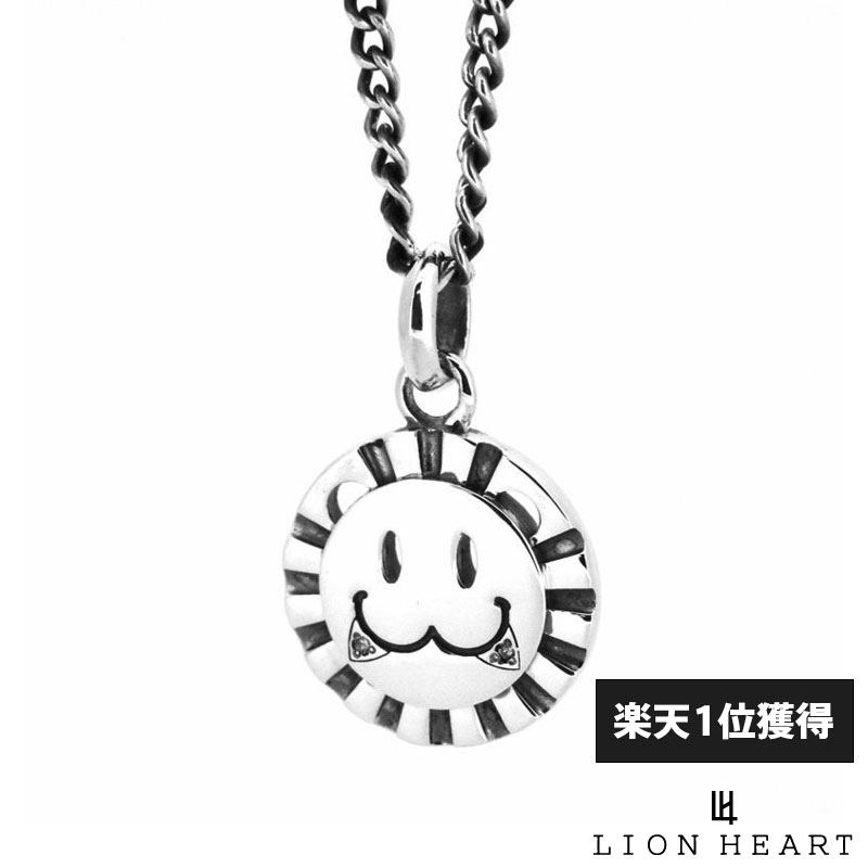 Rakuten - クーポンで10％OFF！18日23時59分まで ライオンハート レオ シャープ ネックレス シルバー925 ダイヤモンド メンズ ブランド レオ