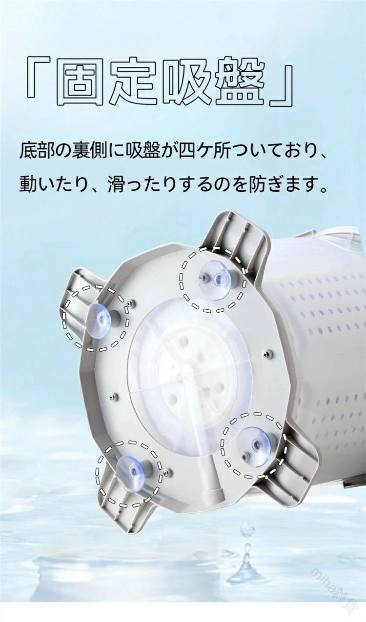 【最大30％OFF★スーパーSALE限定】災害時にも活躍 手動式ミニ洗濯機で節水節電 コンパクトな省スペース設計手動洗濯機 簡易洗濯 小型脱水機 反転水流 節約生活 作業着洗い 手回し式洗濯機 別洗い 災害対策