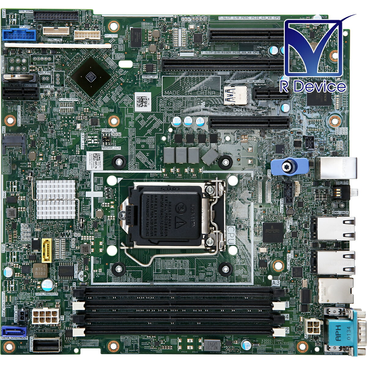 0DK9CR Dell PowerEdge T340 等用 マザーボード Intel C246 Chipset/LGA1151【中古マザーボード】