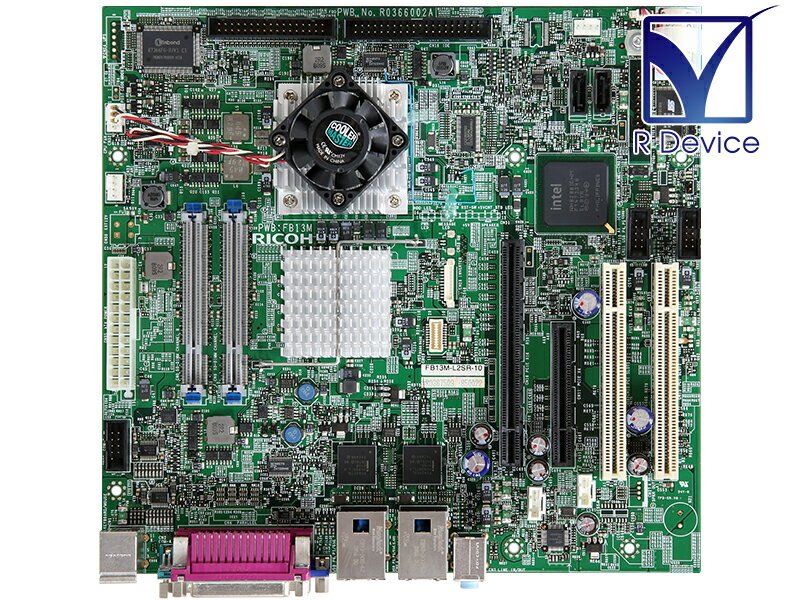 Ricoh Company FB13M-L2SR 組込機器用 マザーボード Intel 945GME Chipset, Socket 478, Celeron M Processor 440 動作確認済み、中古品です。 搭載されている電池は...