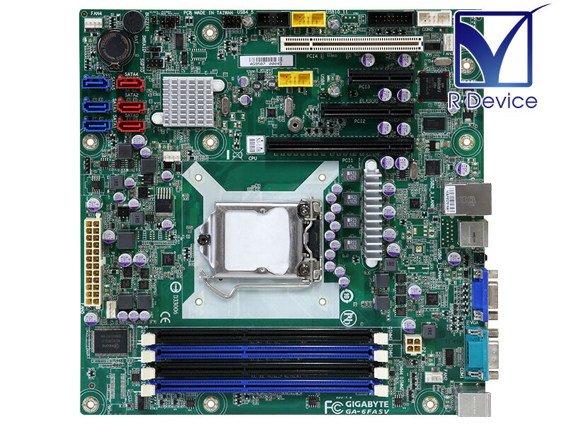 GA-6FASV Rev 1.0 GIGA-BYTE Technology サーバー用 マザーボード Intel 3420 Chipset/LGA1156【中古マザーボード】