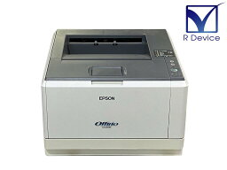 【使用ごくわずか！】LP-S310N EPSON A4モノクロレーザープリンタ 約1,000枚 LAN・両面対応 トナー・ドラム付き 【中古】