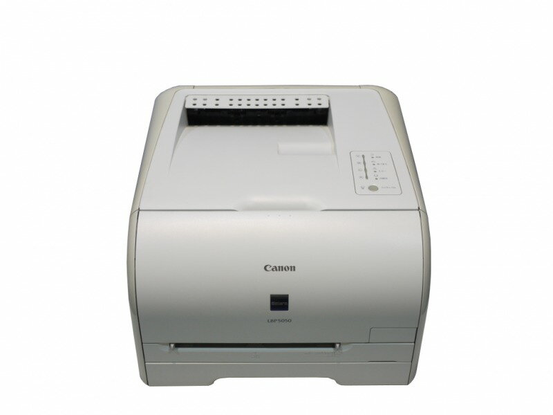 Canon LBP5050 A4カラーレーザープリンタ 約2,500枚 トナー無し(商品説明文をお読みください)【中古】