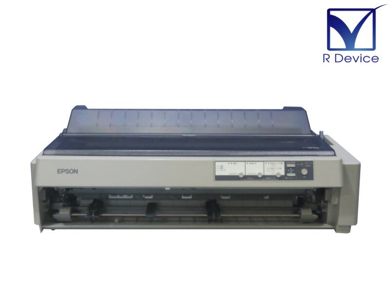 【前面カバー無し】EPSON VP-1900 ドットインパクトプリンター 24ピン 136桁 6枚複写 連続紙トラクタ2基 スーパーマルチウェイ【中古】