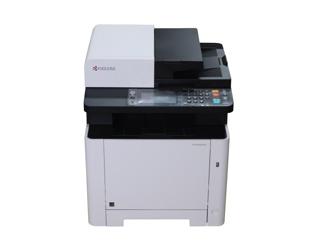 【使用少な目！】京セラ ECOSYS M5526cdw A4カラーレーザー複合機 ADF/FAX 無線LAN対応 約4,000枚【中古】