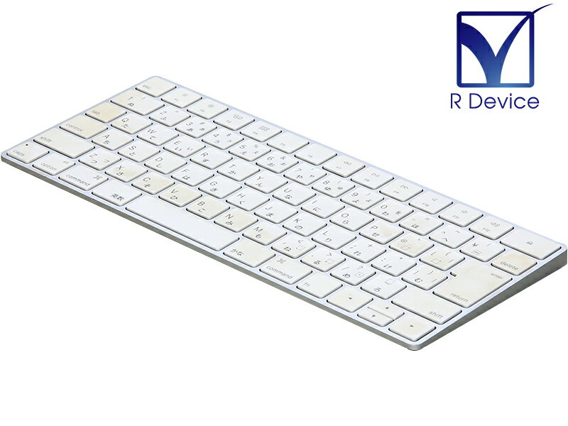 A1644 Apple Magic Keyboard 日本語 JIS テンキー非搭載 Lightning充電/Bluetooth接続【中古キーボード】