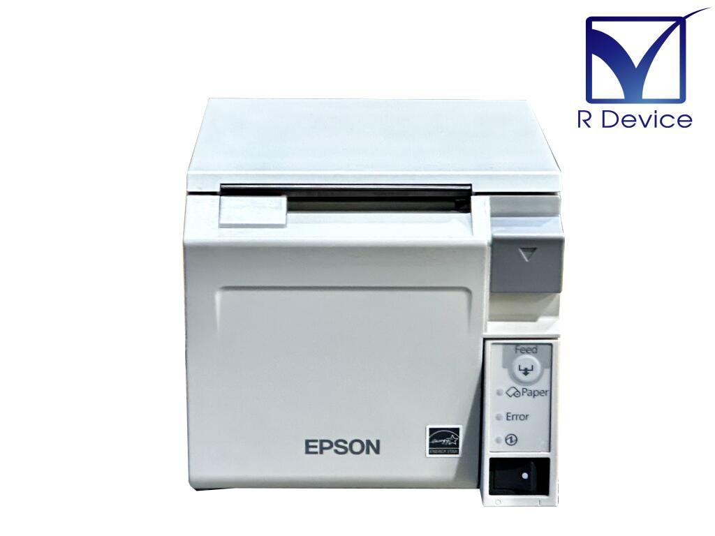 EPSON TM-T70II(TM702US501) 58mm サーマルレシートプリンタ USB/RS-232C【中古】