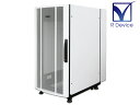 N8140-502 NEC 25Uラック (ホワイト) 基本タイプ 600 x 1035 x 1270 mm キャスター付【中古】(2)