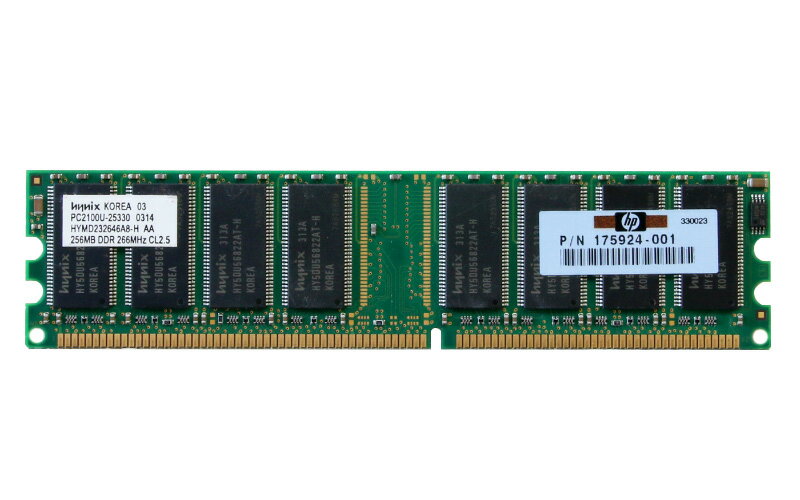 175924-001 HP 256MB DDR-266 PC2100 2.5V 184pin hynix HYMD232646A8-Hš