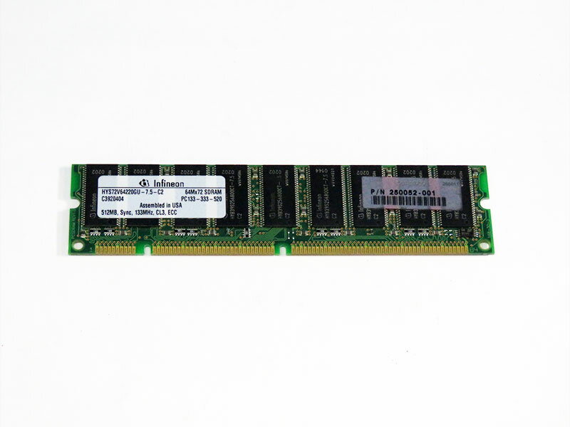 250052-001 COMPAQ 512MB SDRAM Infineon Technolog