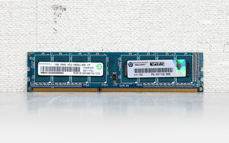 497156-B88 HP 1GB DDR3-1333 PC3-10600 1.5V 240pi