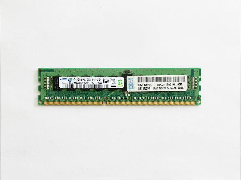 49Y1424 IBM 4GB DDR3-1333 PC3-10600 ECC Registered 1.35V 240pin SAMSUNG M393B5270DH0-YH9【中古】【送料無料セール中! (大型商品は対象外)】