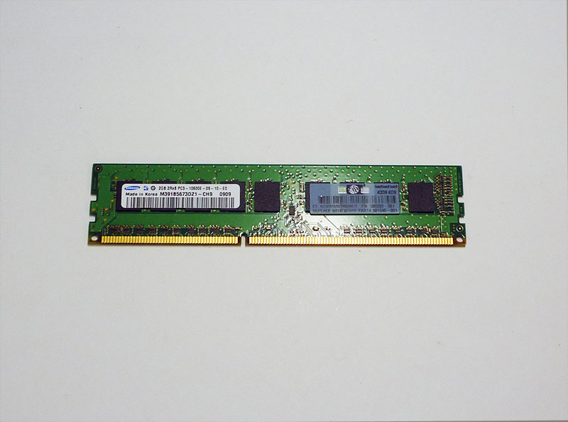 500209-061 HP 2GB PC3-10600 DDR3 ECC SDRAM SAMSUNG M391B5673DZ1-CH9【中古】【送料無料セール中! (大型商品は対象外)】