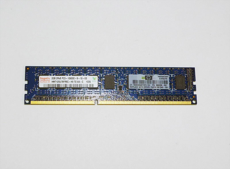 500209-061 HP 2GB PC3-10600 DDR3 ECC SDRAM hynix