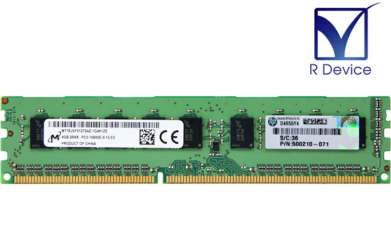 500210-071 Hewlett-Packard Company 4GB DDR3-1333
