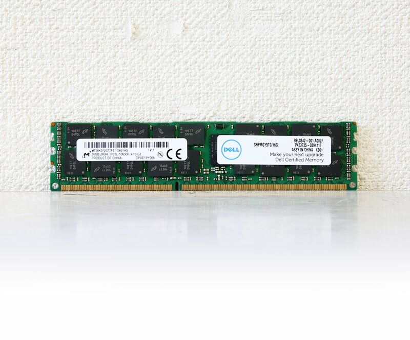 99L0342-001 DELL 16GB DDR3-1333 PC3-10600R Registered ECC 1.35V 240pin【中古】