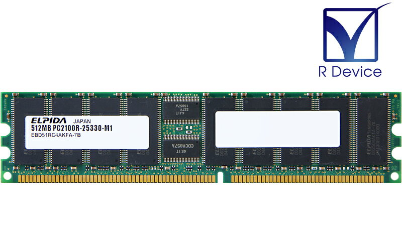 EBD51RC4AKFA-7B Elpida Memory 512MB DDR-266 PC21