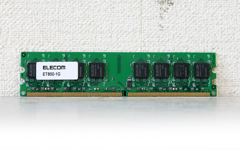 ET800-1G ELECOM 1GB DDR2-800 PC2-6400 SDRAM DIMMyÁz