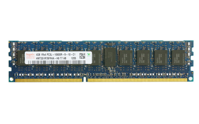 HMT351R7BFR4A-H9 hynix 4GB DDR3-1333 PC3-10600R ECC Registered 1.35V 240pinš