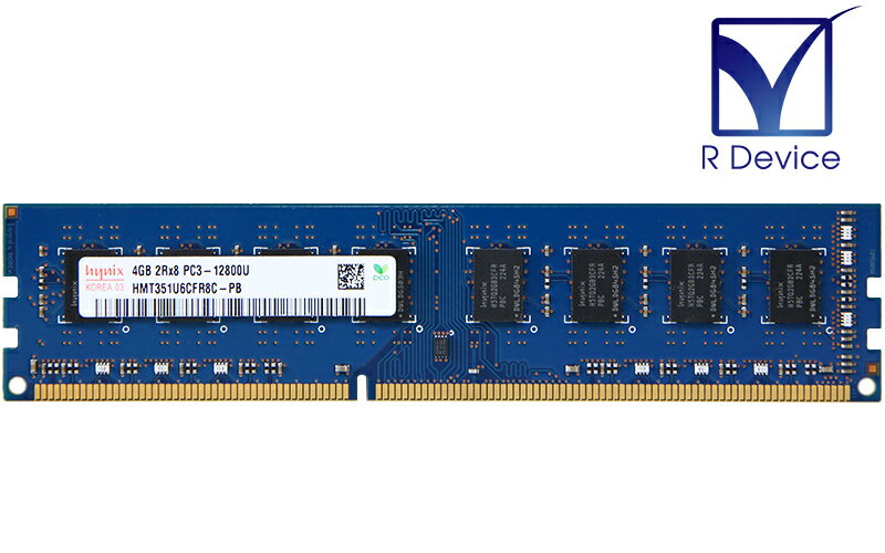 HMT351U6CFR8C-PB SK hynix 4GB DDR3-1600 PC3-12800U non-ECC Unbuffered 1.5V 240-Pin【中古メモリ】