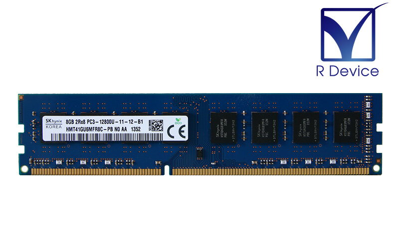 HMT41GU6MFR8C-PB SK hynix 8GB PC3-12800U DDR3-1600 non-ECC Unbuffered 1.5V 240pin【中古】