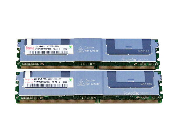 HYMP125F72CP8D3-Y5 hynix 4GB (2GBx2) PC2-5300F DDR2-667 ECC 1.8V 240pin DIMMyÁz
