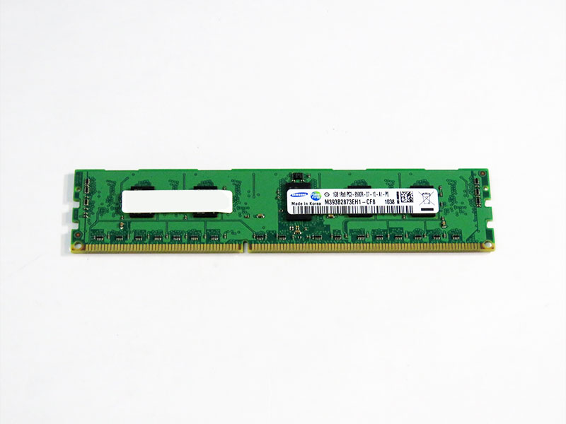 M393B2873EH1-CF8 SAMSUNG 1GB DDR3-1066 PC3-8500R ECC Reg 1.5V 240pin サーバー用メモリ【中古】【送料無料セール中! (大型商品は対象外)】