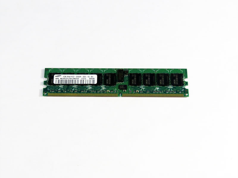 M393T2953BG0-CCC SAMSUNG 1GB DDR2-400 PC2-3200 ECC Reg 1.8V 240pin サーバー用メモリ【中古】【送料無料セール中! (大型商品は対象外)】