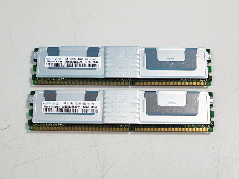 FB-DIMM M395T2863QZ4-CE65 1GB x2 SAMSUNG【中古】【送料無料セール中! (大型商品は対象外)】