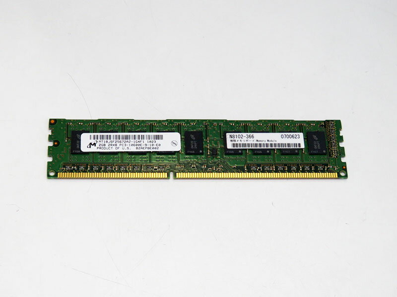 N8102-366 NEC 2GB DDR3-1333 PC3-10600 ECC Micron