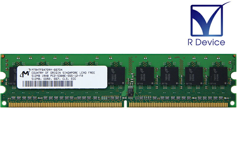 MT9HTF6472AY-667D4 Micron Technology 512MB DDR2-