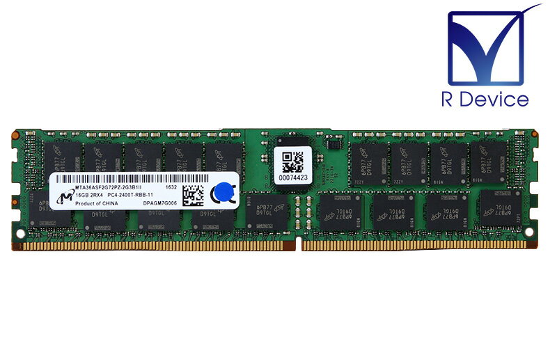 MTA36ASF2G72PZ-2G3B1II Micron Technology 16GB DDR4-2400T-R PC4-19200 ECC Registered 1.20V 288pinť