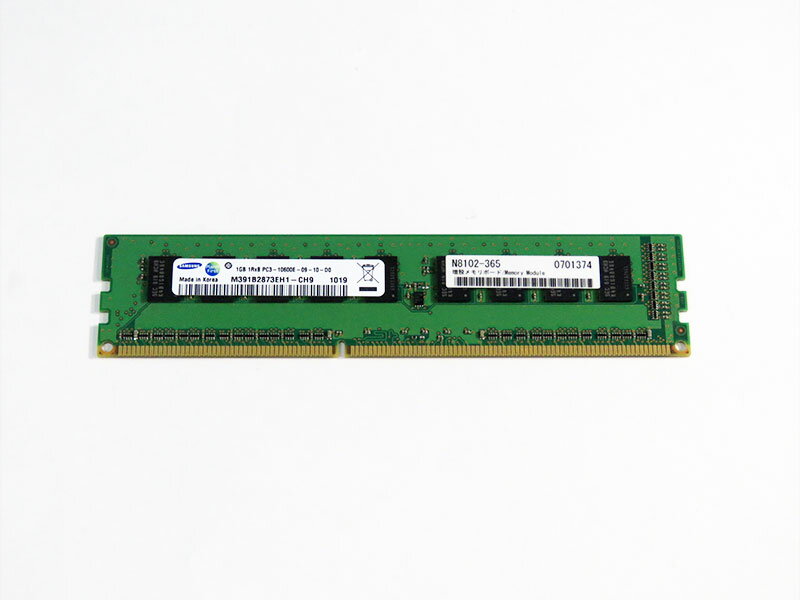 N8102-365 NEC 1GBߥܡ PC3-10600R REG ECC DDR3-1333 240pin SAMSUNG M391B2873EH1-CH9š