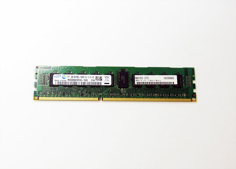 N8103-372 NEC 2GB増設メモリボード PC3L-10600R DDR3-1333 ECC/Reg SAMSUNG M393B5670FH0-YH9【中古】【送料無料セール中! (大型商品は対象外)】