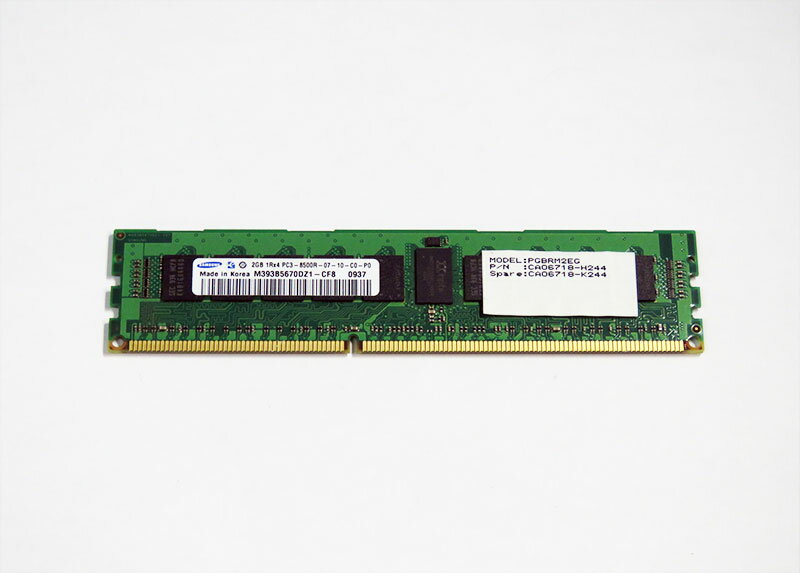 PGBRM2EG 富士通 2GB 拡張RAMモジュール DDR3 1066 Registered DIMM SAMSUNG M393B5670DZ1-CF8【中古】【送料無料セール中! (大型商品は対象外)】